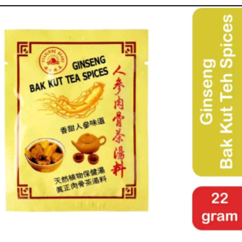 BAK KUT TEA GINSENG SPICES