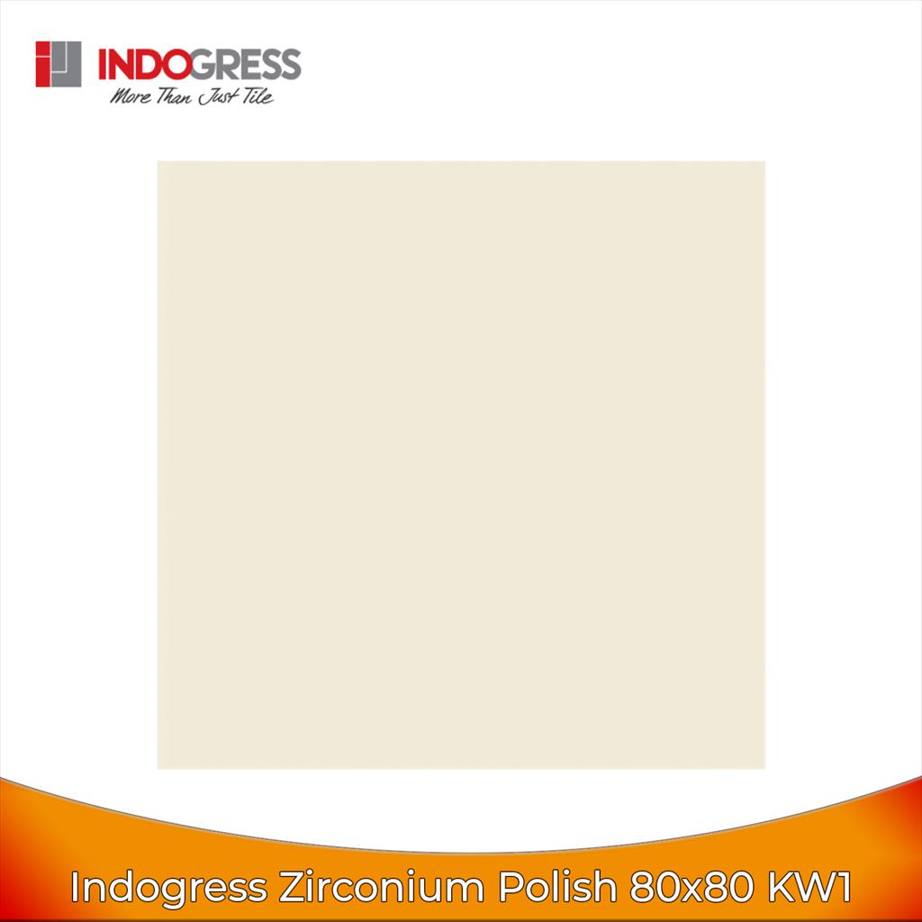 Indogress Zirconium Polish 80x80 KW1 - Granit Lantai