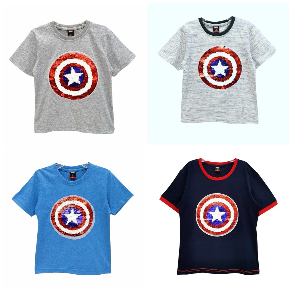 restockKaos anak laki-laki flip sequin  marvel nevada