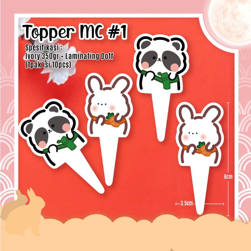 TOPPER MC 1 - ISI 10 PCS