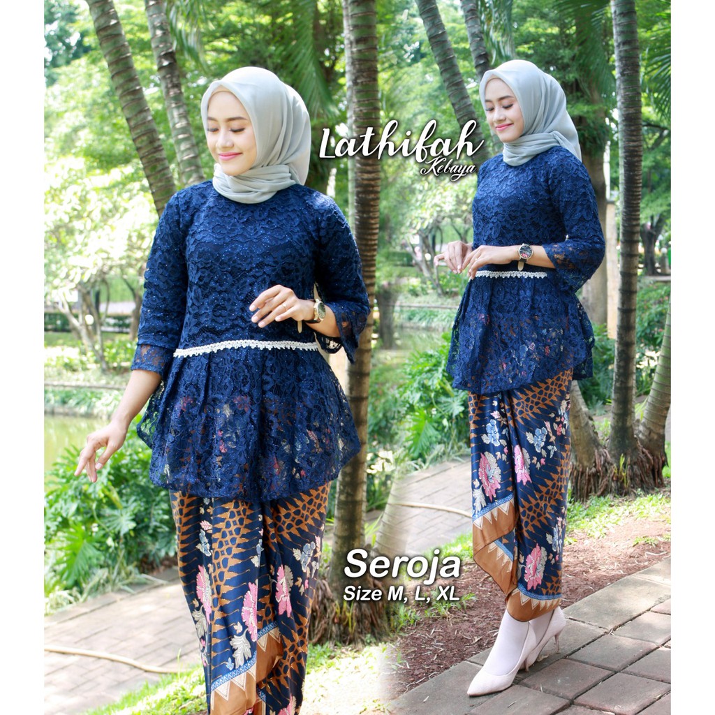 set kebaya soroja rok lilit