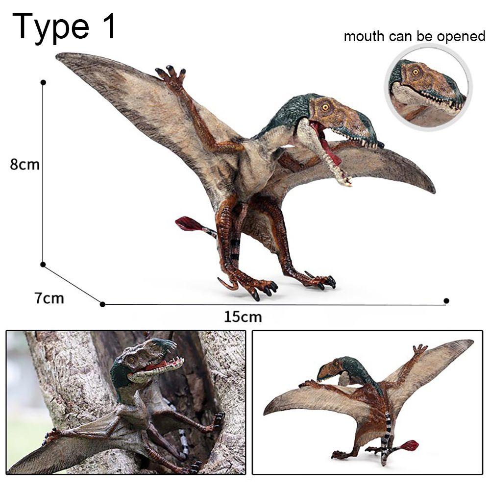 R-flower Mainan Edukasi Simulasi Model Pterosaurs Seperti Asli Untuk Anak Laki-Laki / Perempuan