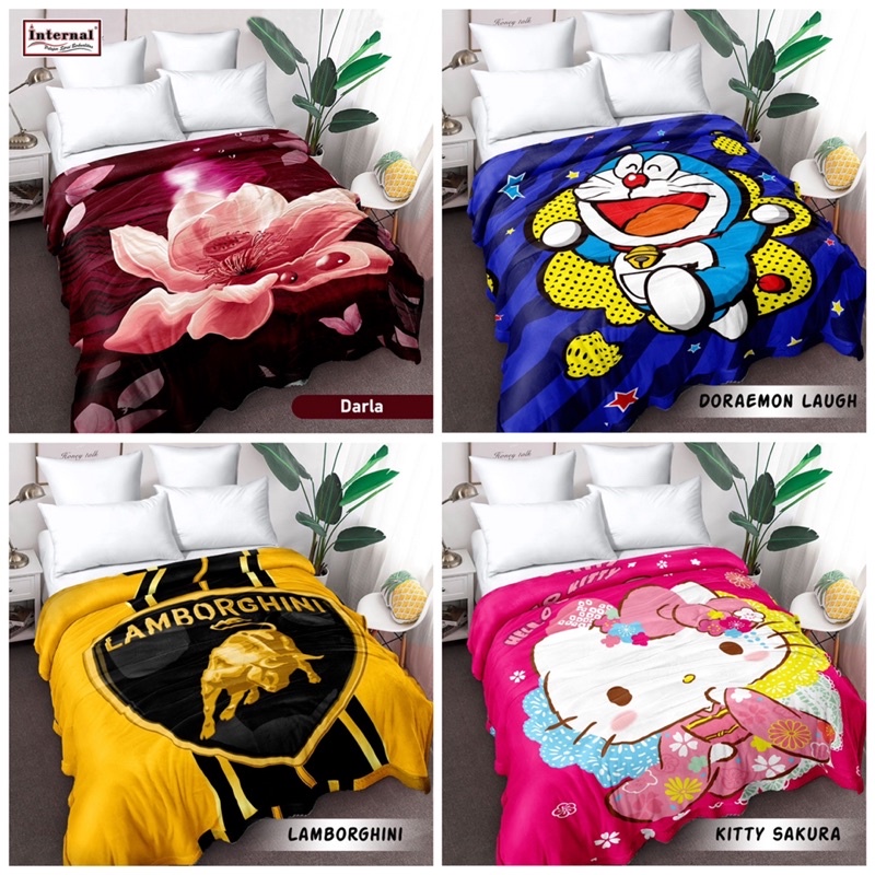 Selimut Internal 160x200 - selimut anak - selimut karakter