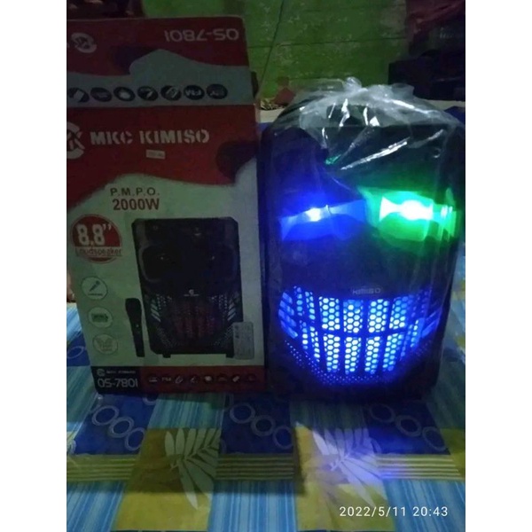 Salon Speaker bluetooth aktif 8,8 inc Kimiso