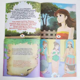 Buku Anak, Buku Cerita Bergambar Seri Cerita Rakyat Nusantara 2 Bahasa