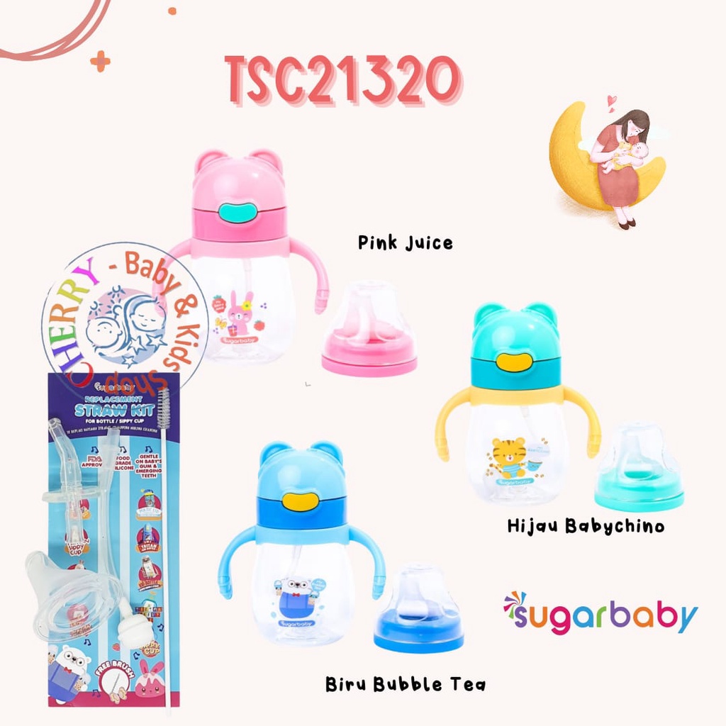 Sugar Baby TRITAN Sippy Cup 2in1 (320 / 270 ml, 6mo+) CBKS