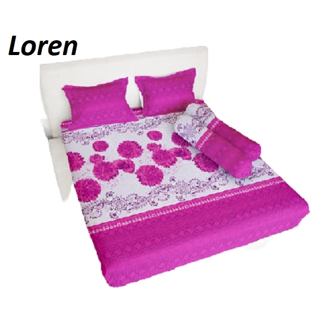 Ss Sprei 180 B4 IllusionS PART A 180x200 Bantal 4 King Size No 1 illusion mix Motif