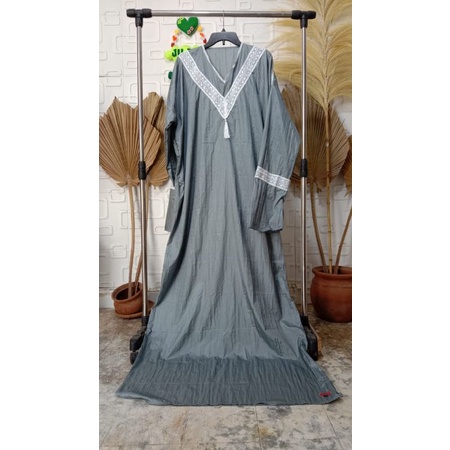 Mukena Mukenah Telekung Rukuh Abaya Sholat Travelling Travel Parasit Parasut Tisha Jokam Gading 354