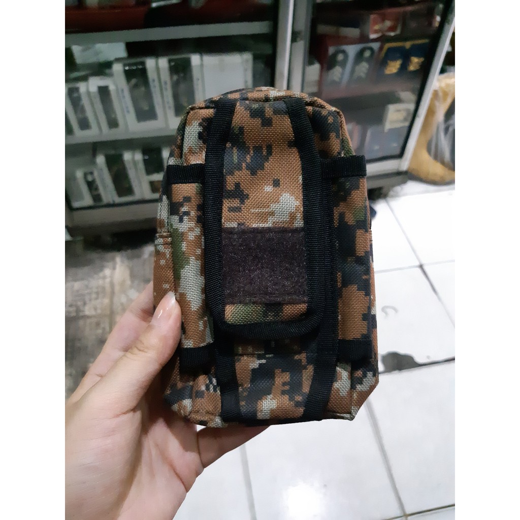 Sarung HP Casing HP Cover HP Tempat HP Loreng Army