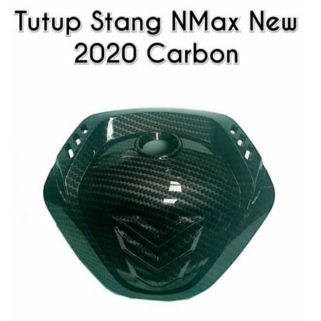 COVER TUTUP STANG NEW NMAX 2020 CARBON