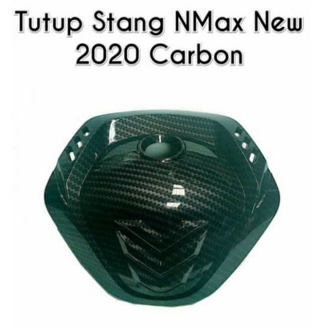 COVER TUTUP STANG NEW NMAX 2020 CARBON