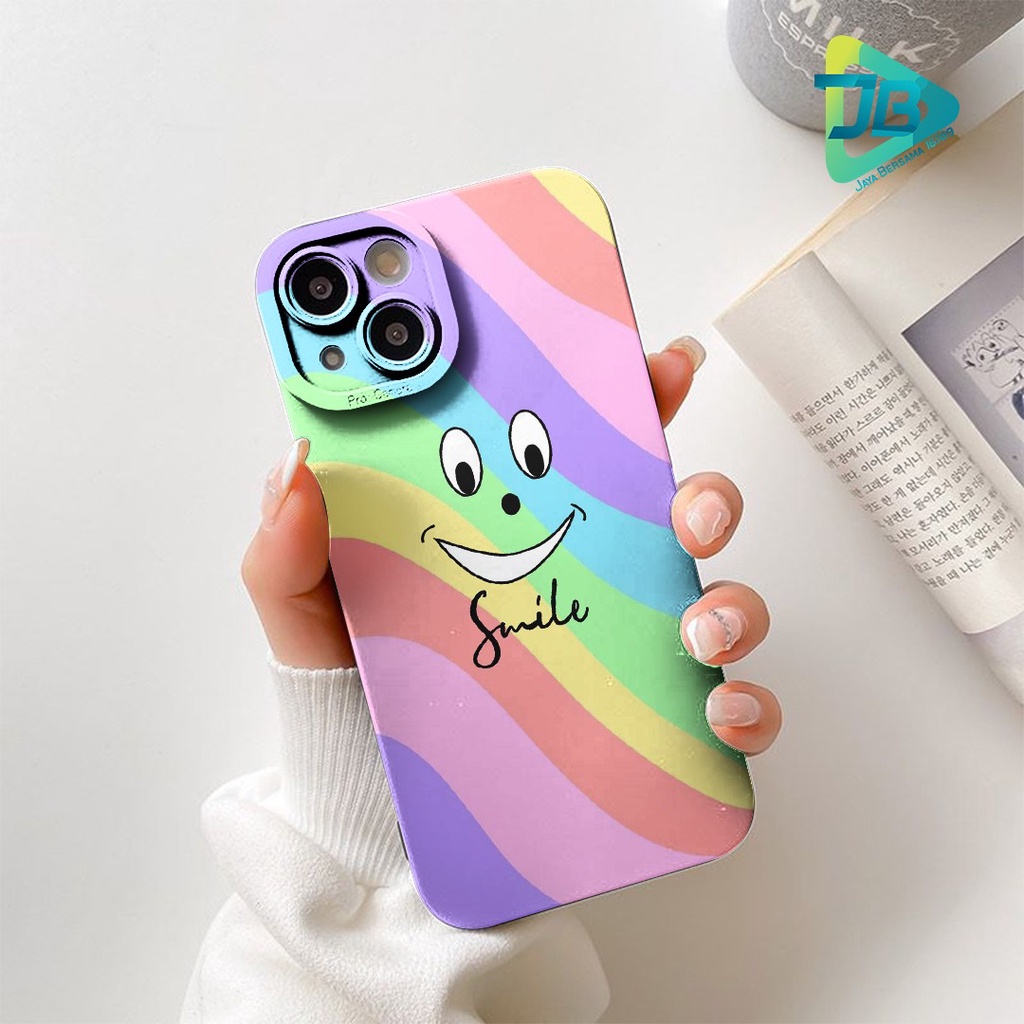 SOFTCASE PROCAMERA CUSTOM RAINBOW OPPO VIVO SAMSUNG REALME XIAOMI IPHONE INFINIX FOR ALL TYPE JB5769