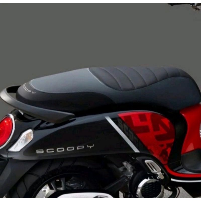 Sarung jok cover jok scoopy new 2021-2024 original AHM