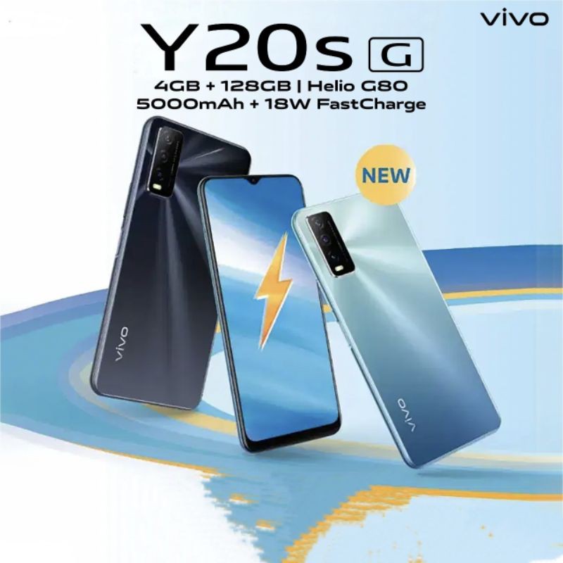 Vivo Y20 Y20s Y20sg Ram 8 128 4 128 4 64 Gb Snapdragon Garansi Resmi Indonesia