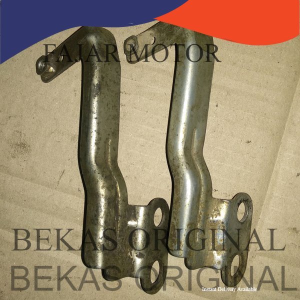 plat dudukan selang rem depan yamaha mio fino soul karbu original