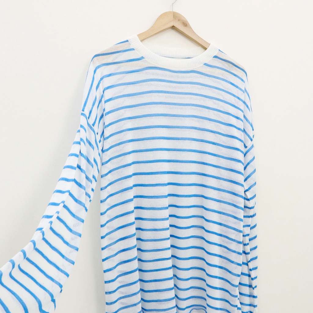 Vimbi stripe long top -Thejanclothes