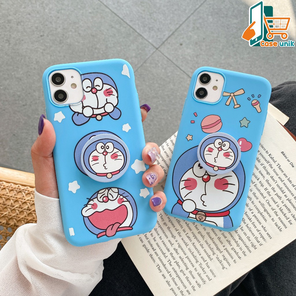 SS265 case Popsocket DORAEMON Oppo F1s A59 A3s A5s A7 A11k A12 A5 A9 2020 A31 A8 CS2384