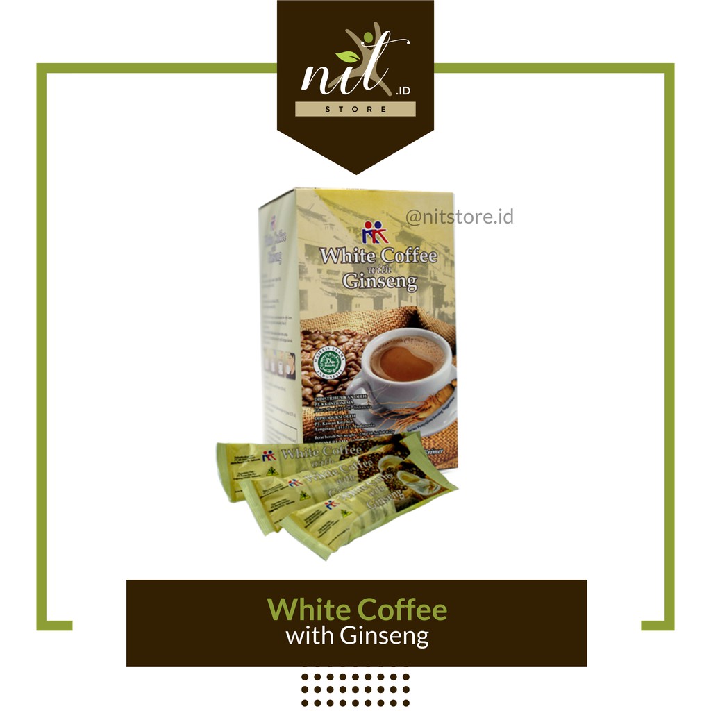 

[nitstore.id] White Coffee with Ginseng KK Indonesia ORI