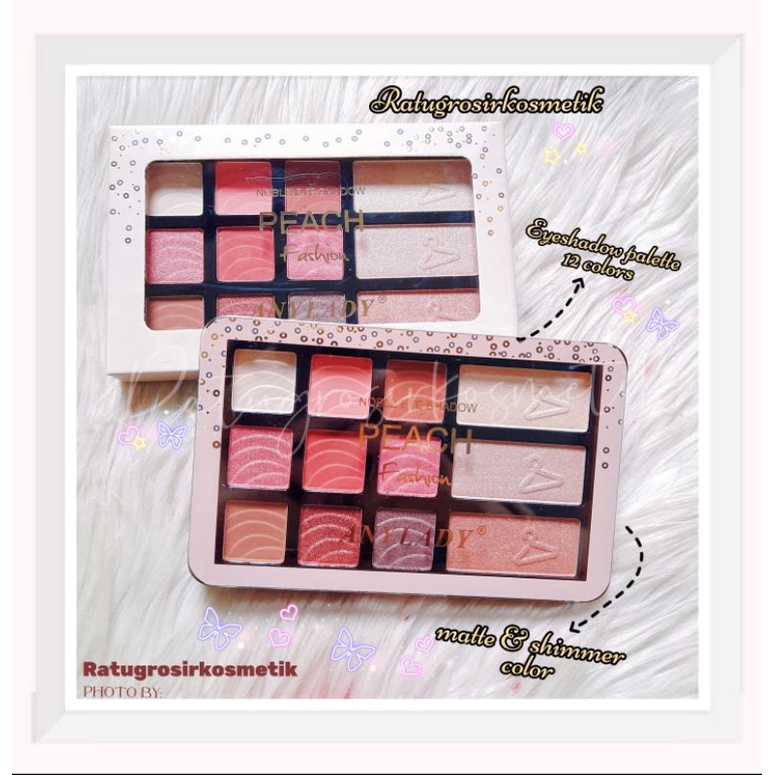 PROMO!!!NOBLE EYESHADOW PEACH FASHION ANYLADY NO.712/PEACH GIRL NO.838