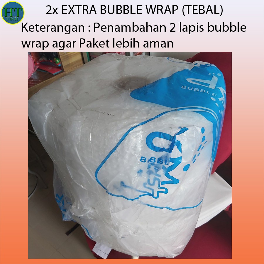 

2x EXTRA BUBBLE WRAP UNTUK TAMBAHAN PACKING AGAR PAKET LEBIH AMAN