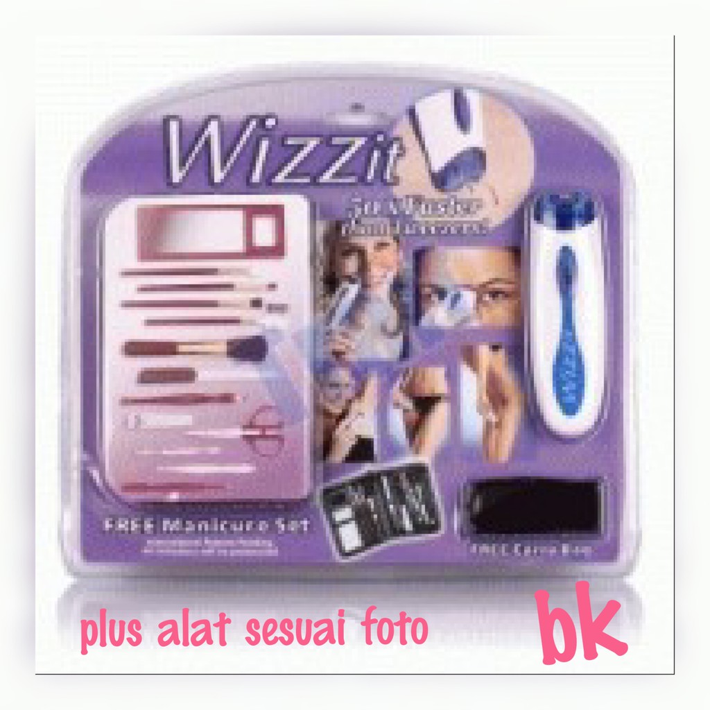 WIZZIT set (HAIR REMOVAL) PLUS ALAT CUKUR GUNTING KUKU