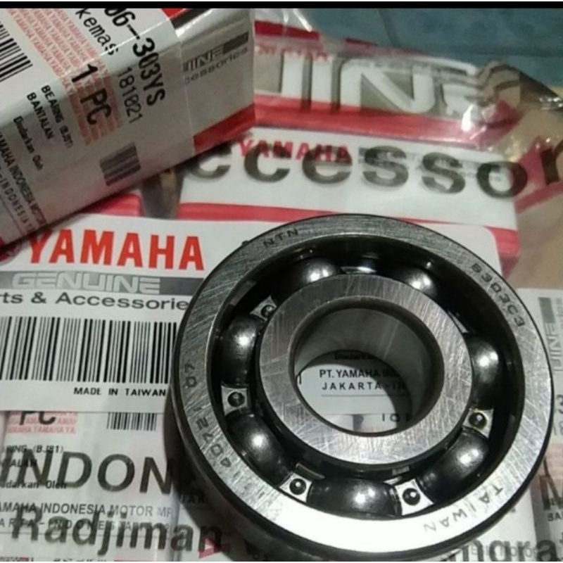 BEARING RASIO 6303 MIO M3 MIO Z SOUL GT 125 ASLI ORI YAMAHA 93306 303YS