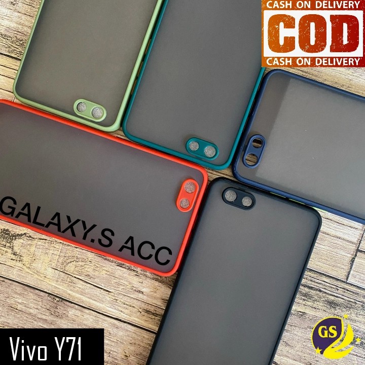 Vivo V21 4G 5G Y51 Y53S Y51A V20 SE V15 Pro Y71 Y53 Y91 Y93 Y95 Y91C Soft Case Dove Matte Colored Transparan