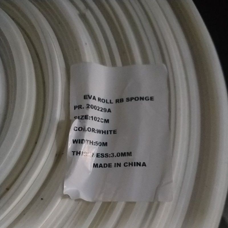 Eva shop,spon latek ,spon BH 3mm meteran