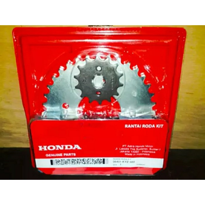 Gear Set Honda Supra X 125 Helm In Asli
