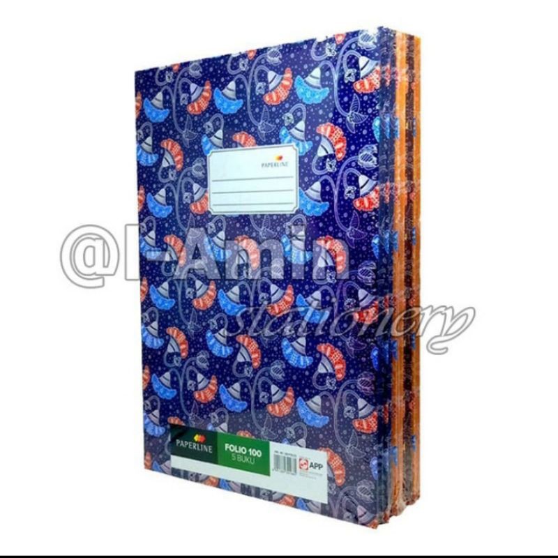 

Buku hard cover Folio 100 lbr paperline