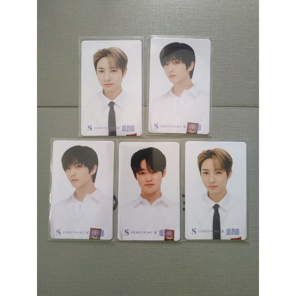 PC NCT dream x Somethinc Photocard jaemin renjun chenle jisung