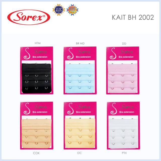 Sorex bra extension/sambung BH kode  2001 /2002(kait)