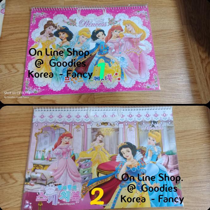 

Diskon Buku Gambar Spiral Sketsa Princes Ori Korea Ready Stock Diskon