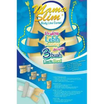 Korset Mama Slim - Korset 3 Band untuk Ibu Melahirkan - Adjustable All Size