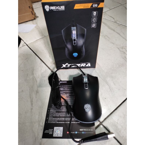 Rexus Mouse Gaming Xierra G10