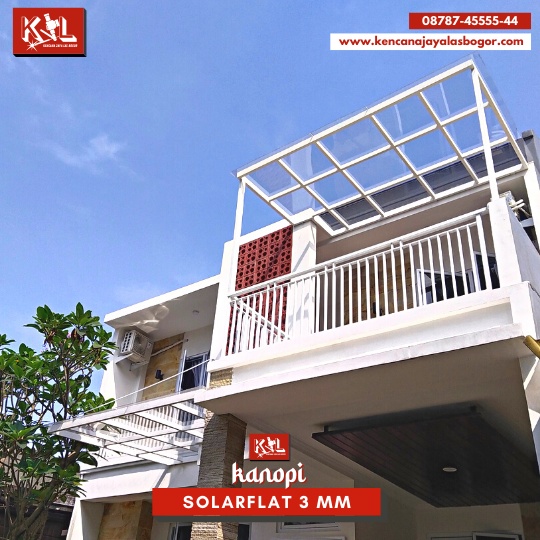 Jual Kanopi Solarflat Mm Sudah Terima Beres Shopee Indonesia