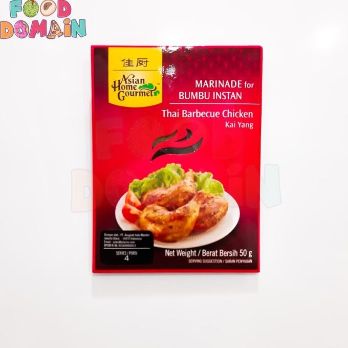 

Produk Unggulan] Asian Home Gourmet AHG - Thai Barbercue Chicken Kai Yang - 50gr