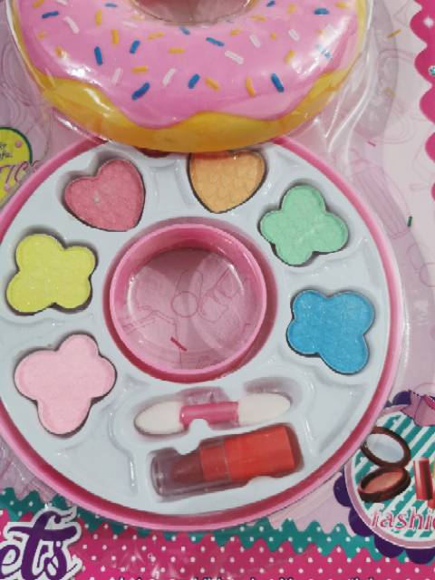 Mainan makeup anak lol butterfly glitter Lipstick make up kit dandan