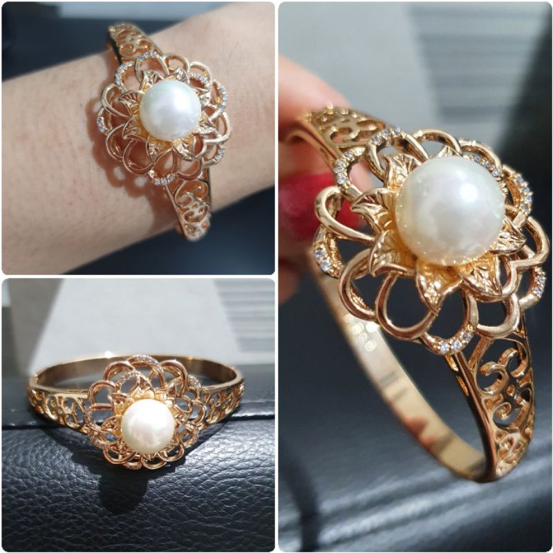 Gelang Premium Lapis emas Premium Quality tidak karatan 882