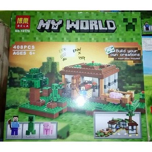 BELA LEGO My World minecraft 10176 408 pcs
