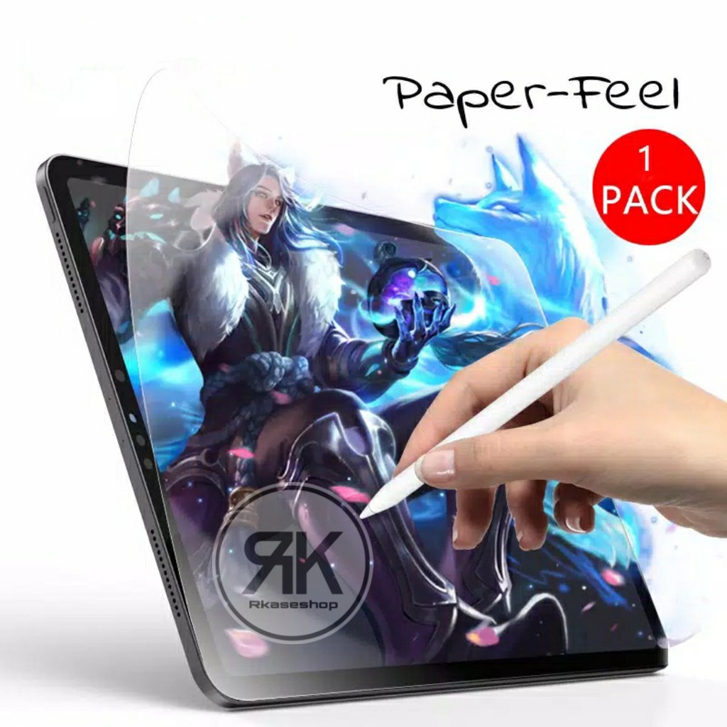 PAPER LIKE Film Screen Guard SAMSUNG TAB S7 FE S7+ S8 plus uptra  S6 A7 lite A8 2022 10.5 inch Anti gores matte Glare