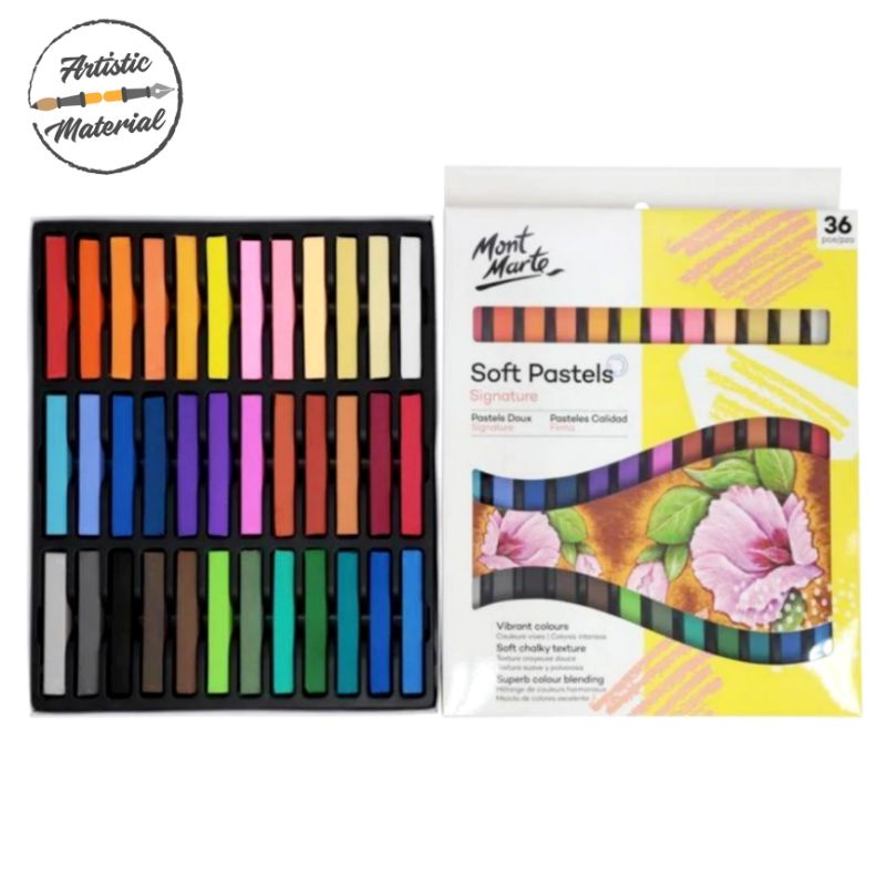

Mont Marte Soft Pastel Set 36 Warna