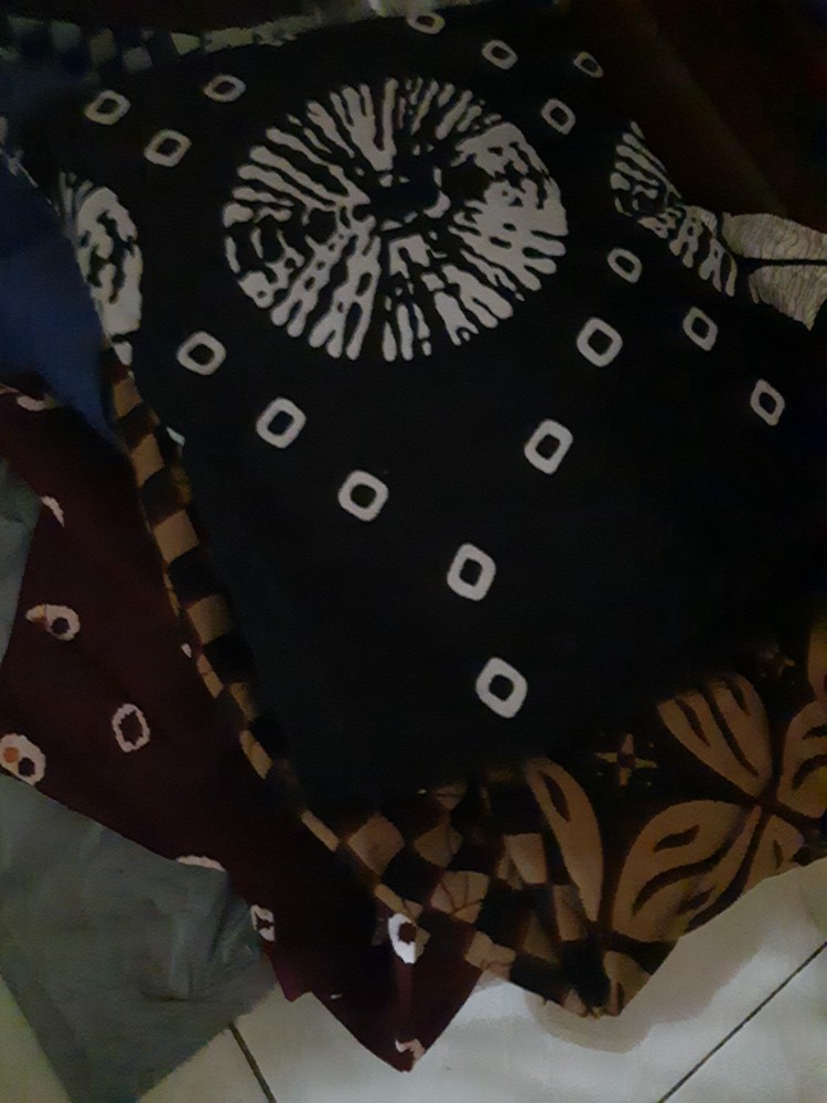 Blus Waka Jumputan Blus Batik Cewek Blouse Batik Wanita Seragam Batik Kerja Modern Muslim Solo