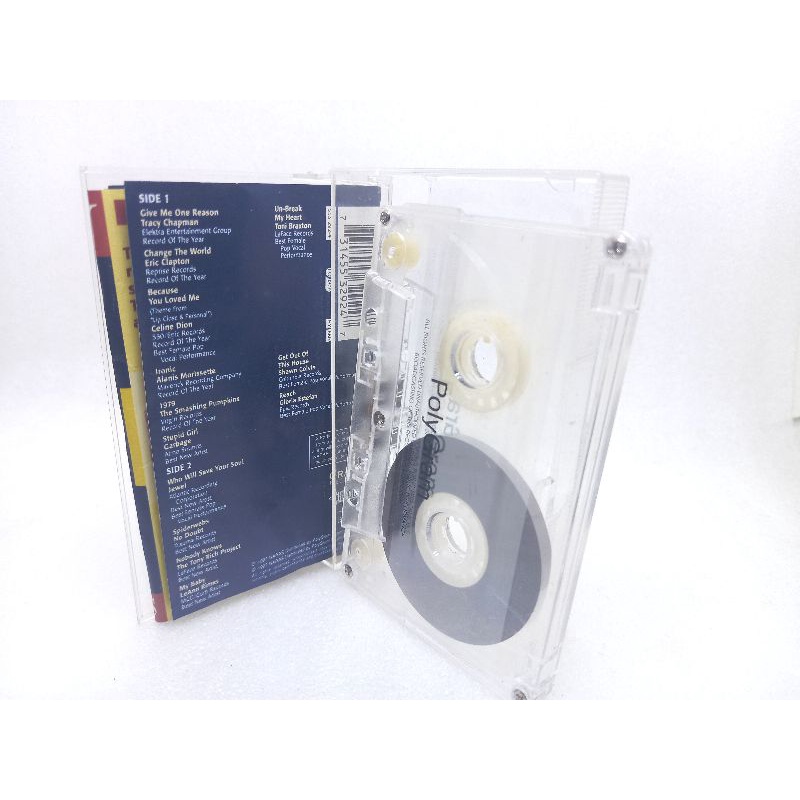 Kaset pita Grammy nominees 1997 Kompilasi lagu barat mixtape