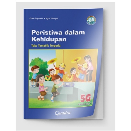 ORI harga satuan buku teks tematik k13 penerbit Quadra kelas 5