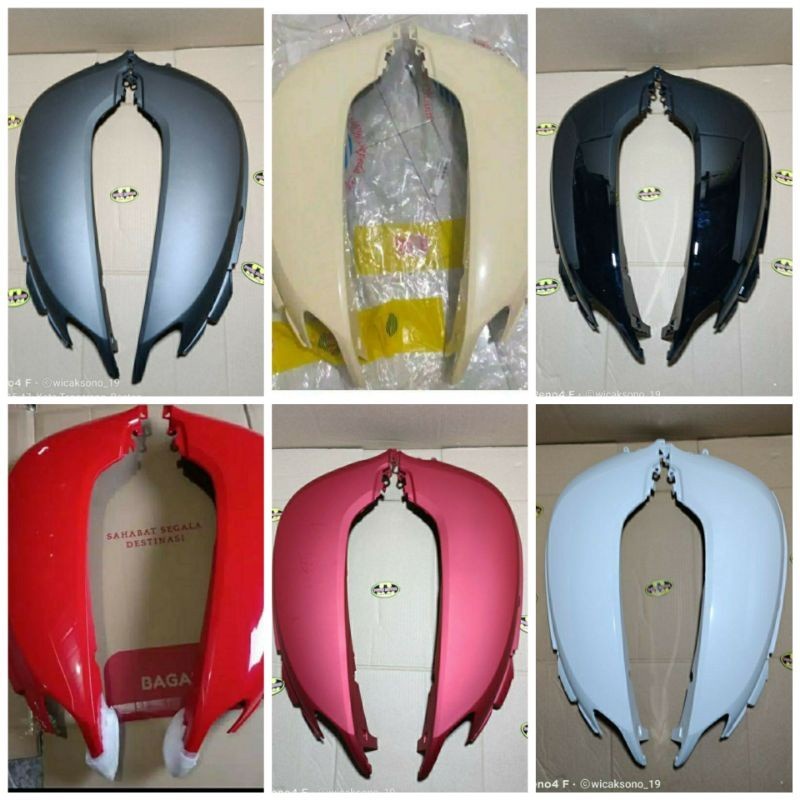 Cover Body Bodi Belakang Kanan Kiri Honda Scoopy FI ESP 2017 2018 2019 2020 VR ORIGINAL + Bubble Wra