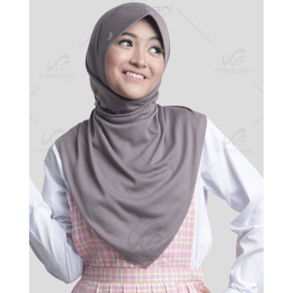 Rabbani - Kerudung Instan Great Escudo Abu L - Fashion Muslim - Zaidan Mall