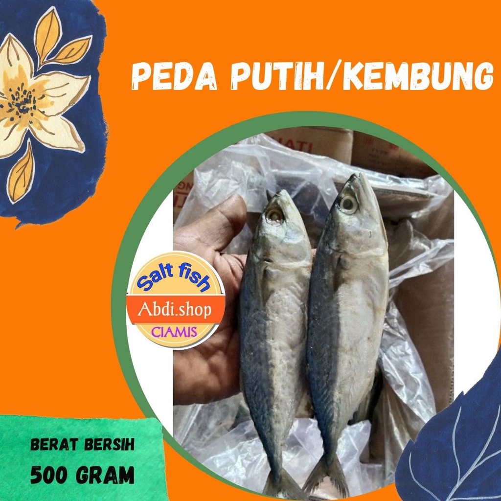 

ikan asin peda putih kembung 500gr murah