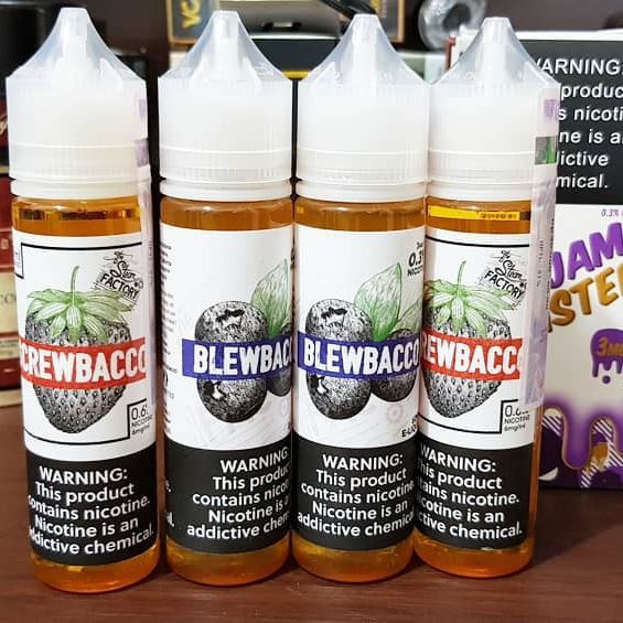 Screwbacco Blewbacco Premium Liquid Us 60ml Shopee Indonesia