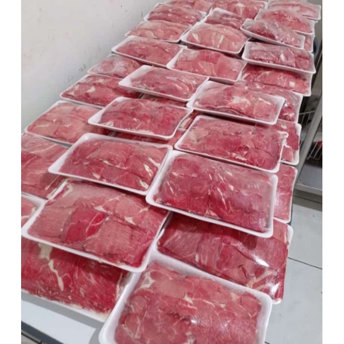 

slice beef rendah lemak